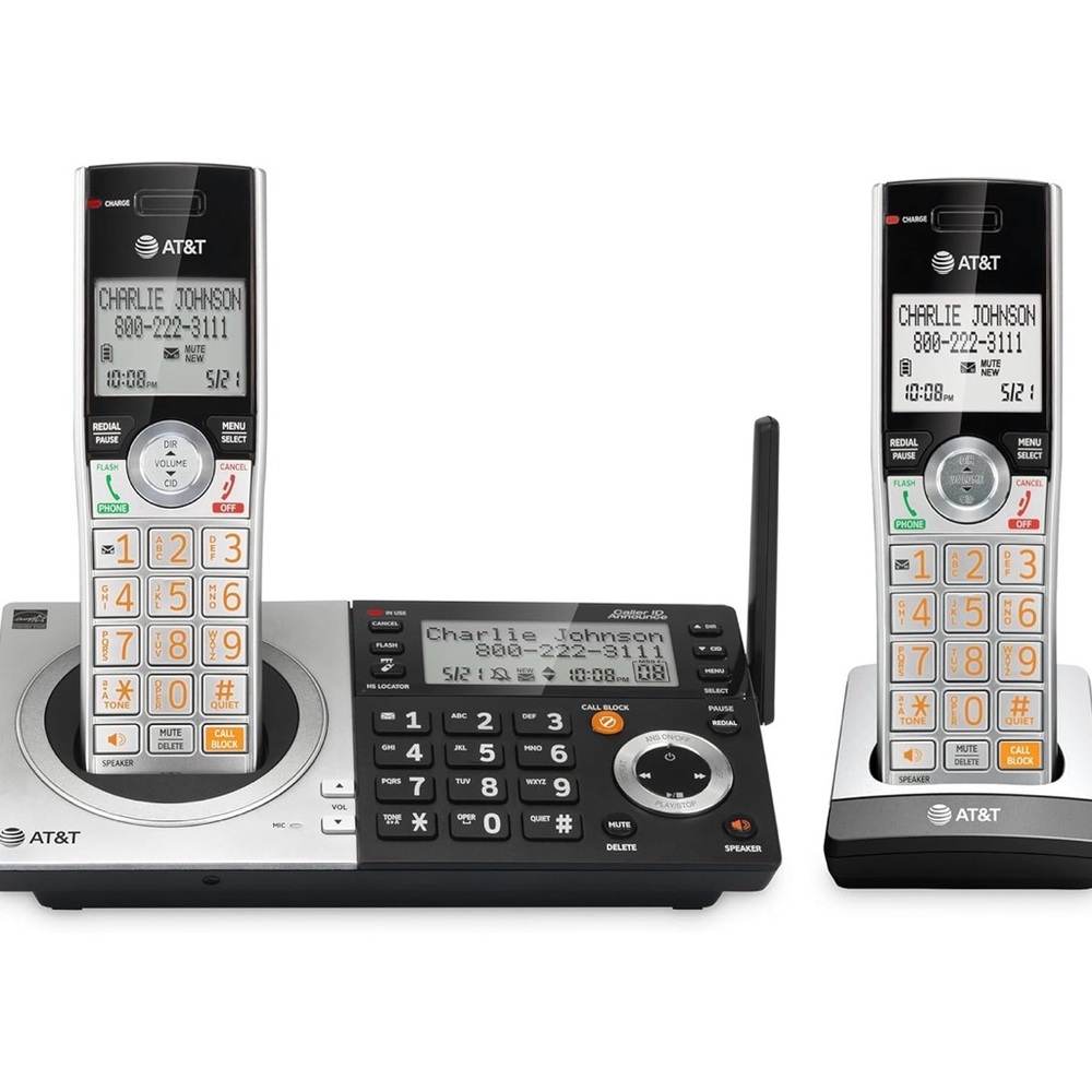 AT&T CL83207 DECT 6.0 Cordless Phone set, New!
